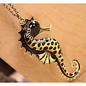kvinners sea horse vintage halskjede