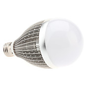 Dimmable E27 12W 1080LM 3000-3500K Warm White Light LED Ball Bulb (85-265V)
