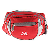 Nylon Multifunctional Outdoor Cycling Waist Bag (Red)