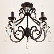 40W Crystal Vintage inbouw Light met 5 Lichten