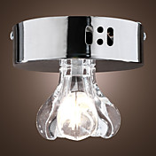 20w luce moderna da incasso con paralume in cristallo