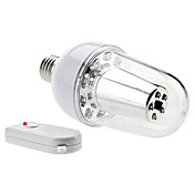 E27 4W 340-380LM 7000K Cold White Light Remote Controlled LED Ball Bulb (110-240V)