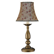40W Light Metal tableau moderne avec abat-jour en tissu
