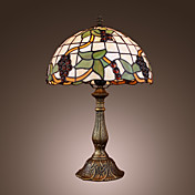 WESTON-SUPER-MARE - Tafellamp Tiffany Stijl van Brons