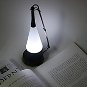 capteur tactile blanc led lampe de nuit avec un mini haut-parleur (usb/3xaaa)