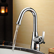 Sprinkle® da LightInTheBox - cromata centerset contemporanea finitura in ottone lavandino rubinetto del bagno