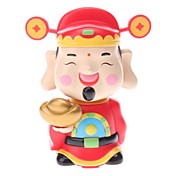 Zonne-energie Chinese Lucky Figure Head Shaking Desktop Toy