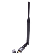 LG-N25 150 Mbps Wireless 11N RTL8188 Wifi USB Adapter con antena 6dBi (compatible con PSP XLink, HDTV)