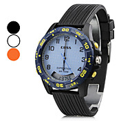 Unisex Multi-Functional Style Silicone automatico analogico-digitale orologio da polso (colori assortiti)