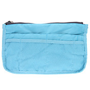 30x18cm saco de armazenamento colorido Dual-Zippers (cores sortidas)