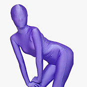 Royal Purple Spandex Lycra Zentai traje