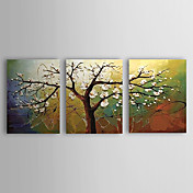 Peinture à l'huile réalisée à la main florale sur canevas tendu