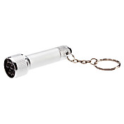 S003 1-Mode 7-LED Whitr Light sleutelhanger zaklamp (4xLR44)