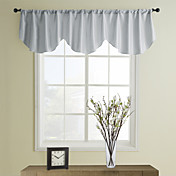 Moderne Grå Ascot Valance