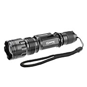 SIPIK SFL-8330 Fokus Einstellbare Zoom 5-Mode Cree XM-L T6 LED-Taschenlampe (10w, 1000LM, 1x18650)