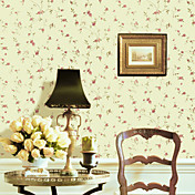 Country Style цветочные PVC Wall Paper 1301-0001