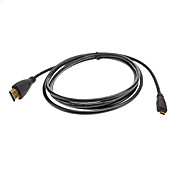 Micro HDMI a HDMI cable adaptador para Samsung I9300 Galaxy S3 y otros (180cm)