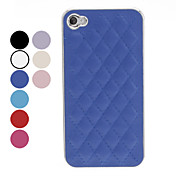 Lattice Design Hard Case for iPhone 4/4S (Assorted Colors)
