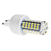 G9 5W 102x3528 SMD 400-420LM 6000-6500K Blanc Naturel Ampoule de maïs LED (110V/220V)