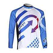 90%Ployester+10%Spandex Material Long Sleeve Windproof Man Cycling Jacket 47620