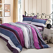 Temps Mocha couette pleine couverture 4-Piece Set