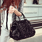 Women's Sequin Chain Satchel