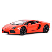 01:18 estática de metal em escala modelo de carro lamborghini LP700-4 diecast (expedição de cor aleatória)