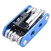 14-in-1 Professional Koolstofstaal Repair Tool met Inside Hexagonal voor Bicycle 22245 (2/2.5/3/4/5/6/8mm)
