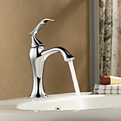 saupoudrez ® par LightInTheBox - laiton massif chromé Centerset mitigeur lavabo robinet