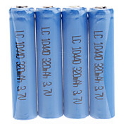 3.7V 320 mAh LC10440 Li-ion Rechargeable Battery (4-Pack)