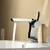 Sprinkle® by Lightinthebox - Single Handle Centerset Solid Brass Bathroom Sink Faucet-Chrome Finish