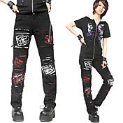 Devil Sort bomuld Punk Lolita Pants