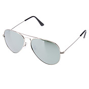 Oreka plata Polarized Lente de Plata Gafas de Sol para Conducir