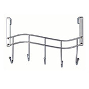 Stainless Steel Made Wave Shaped Door Shelf