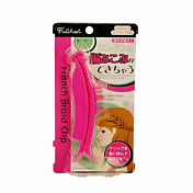 Plastic Made Pink Hair Maker