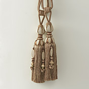 Classic Brown Rayon Tassel (ett par)