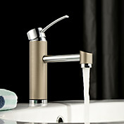 Chrome Single Handle Centerset Bathroom Sink Faucet