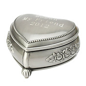 Personalisierte Schöne Dekorative Pattern Tin Alloy Damen Jewelry Box