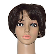 Lace Front Short Kinky Straight High Quality Synthetic Hair Wigs