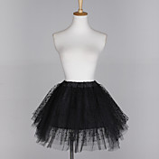 Nylon Ballkleid Hälfte 3 Tier Short-Length Slip-Style Wedding Petticoats