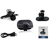 1.4 Inch 140 Degree Wide Angle View Car DVR Support LED Night Vision