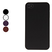 Disegno semplice caso rigida per iPhone 4/4S (colori assortiti)