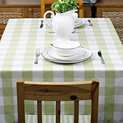 Solid Color Plaid Table Cloth