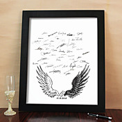 persoonlijke handtekening frame - vleugels van de liefde (inclusief frame)