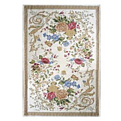 Acrílico copetudo poliéster Floral Area Rug