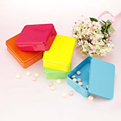 Cuboid Matel Favor Tin - Set of 6 (More Colors)