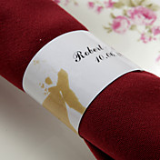 Personalisierte Paper Napkin Ring - Sakura (Set von 50)