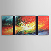 Set main peinture à l'huile abstraite peinte de 3 1303-AB0398