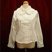 Long Sleeve Cotton Casual Lolita Blouse