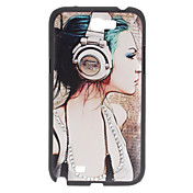 Beauty Pattern Hard Case for Samsung Galaxy Note 2 N7100